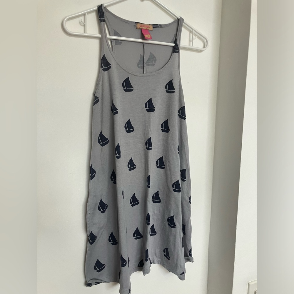 Primp small sailboat dress